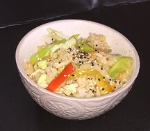 Тяхан с овощами