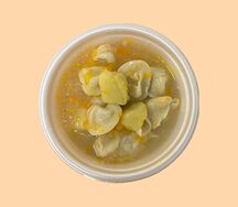 Суп с пельменями