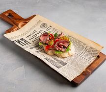 Брускетта Пушка-ракета с ростбифом