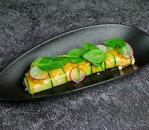 Салат с камчатским крабом