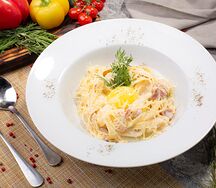 Карбонара с беконом