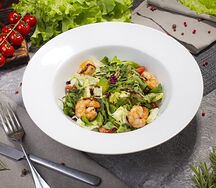 Микс-салат с креветками