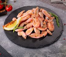 Креветки отварные