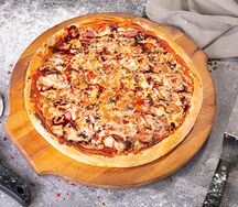 Пицца барбекю