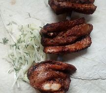 Шашлык ребро cвинoе