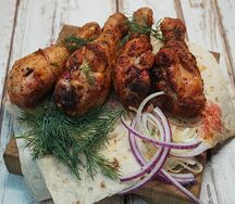 Шашлык из куриных ножек