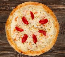 Пицца с морепродуктами