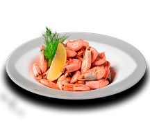 Креветки отварные