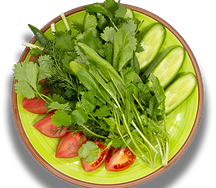 Букет из свежих овощей