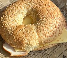 Бейгл с индейкой