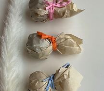 Конфета ко-ко. Мед с кукурузными хлопьями