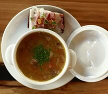 Гороховый с копченостями