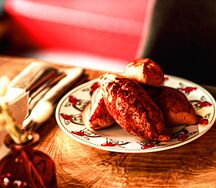 Пирожок от шефа с мясом