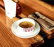 Куриный суп с домашней лапшой