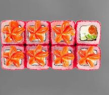 Запеченная Калифорния с лососем