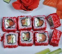 Калифорния с лососем