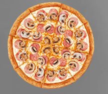 Пицца Ветчина-грибы