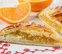 Пирог с лимоном и медом