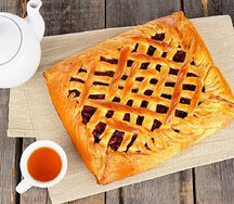 Пирог с клубникой