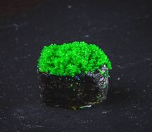 Тобико зеленая