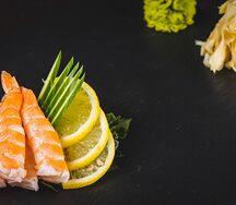 Сашими с креветкой
