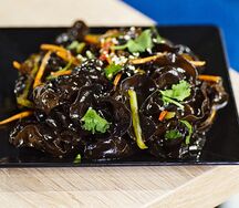 Салат из древесных грибов