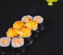 Ролл лосось чиз мини