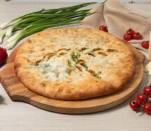 Осетинский пирог с сыром и шпинатом