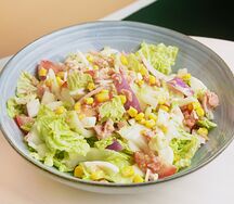 Летний салат с тунцом