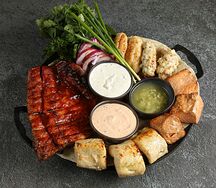 Ассорти шашлыков из рыбы