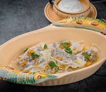 Вареники с грибами и картофелем