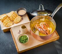 Суп Fish Point с рыбой и морепродуктами