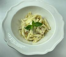 Пене с лососем