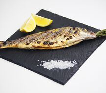 Сибас на углях