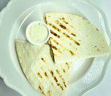 Кесадилья с курицей