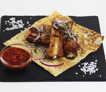 Шашлык из свиных рёбер