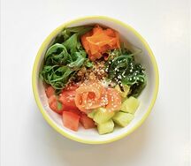 Поке с семгой