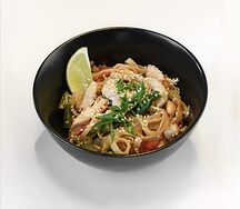 Удон с курицей