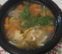 Куриный суп-лапша