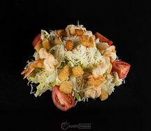 Салат Цезарь с креветками