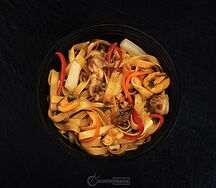 Удон с морепродуктами /Терияки/