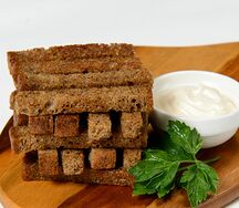 Чесночные гренки