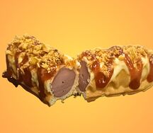 Корн-дог с копчёной сосиской