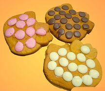 Вафля Китти с каплями глазури