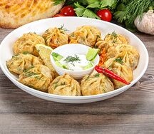 Манты жареные