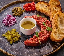 Тартар из говядины а-ля класcик