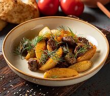 Мясо с картофелем по-домашнему
