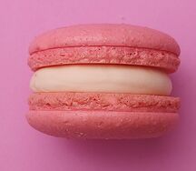 Макаронс Клубничное мороженое