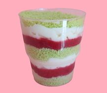 Трайфл Фисташково-клубничный