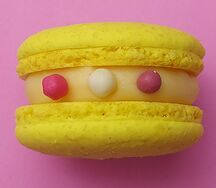 Макаронс Персик-йогурт